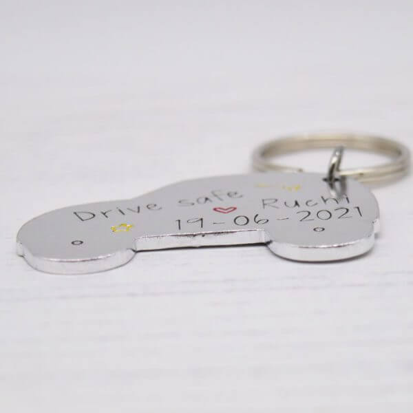 Stamped With Love - New Driver Keyring