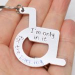 In it for the Parking Wheelchair Keyring