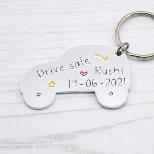 Stamped With Love - New Driver Keyring