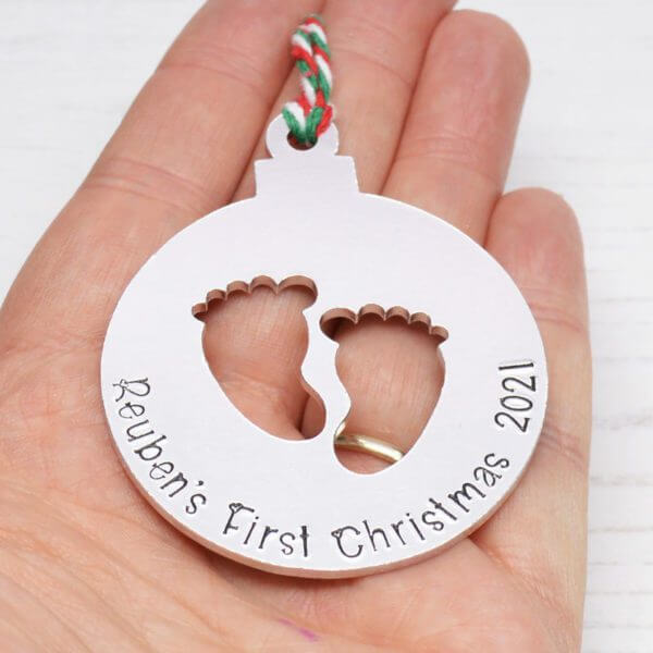 Stamped With Love - First Christmas Bauble