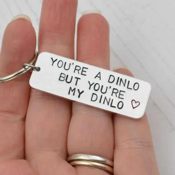 Stamped With Love - You're a Dinlo Keyring