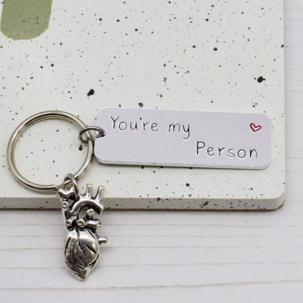 Stamped With Love - You're My Person Keyring