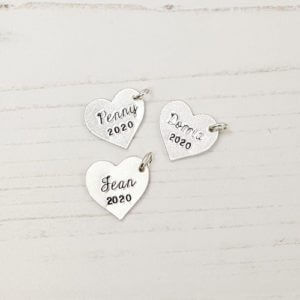 Stamped With Love - 16mm Heart Tags