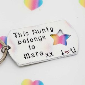 Stamped With Love - Aunty Belongs to Keyring