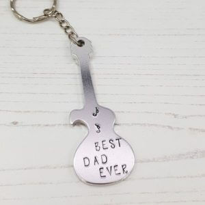 Stamped With Love - Best Dad Guitar Bottle Opener