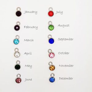 Stamped With Love - Birthstone Charms