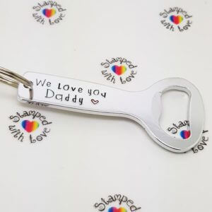 Stamped With Love - Love You Daddy Bottle Opener