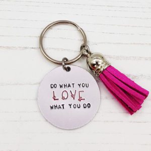 Stamped With Love - Mini Motivation - Do What You Love Keyring
