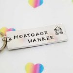 Mortgage Wanker Keyring