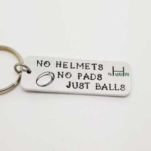 Stamped With Love - Rugby Fan Keyring