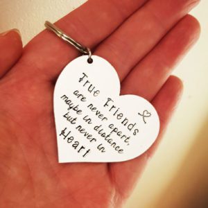 Stamped With Love - True Friends Keyring