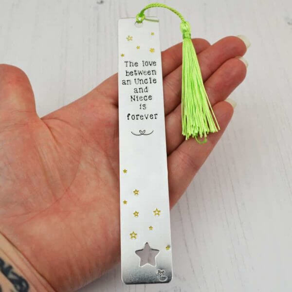 Stamped With Love - Uncle and Niece Bookmark