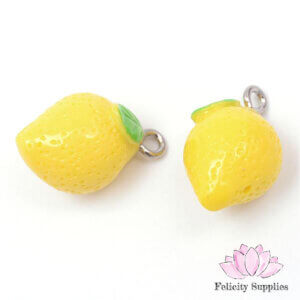 Felicity Supplies - 3D Lemon Charm