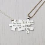 Soul Mates Jigsaw Necklaces
