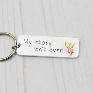 Stamped With Love - My Story Isn't Over with Phoenix Keyring