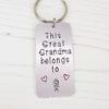 Stamped With Love - Great Grandma belongs to Keyring