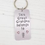 Great Grandma Belongs To Keyring