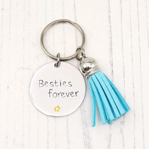 Stamped With Love - Besties Forever Keyring