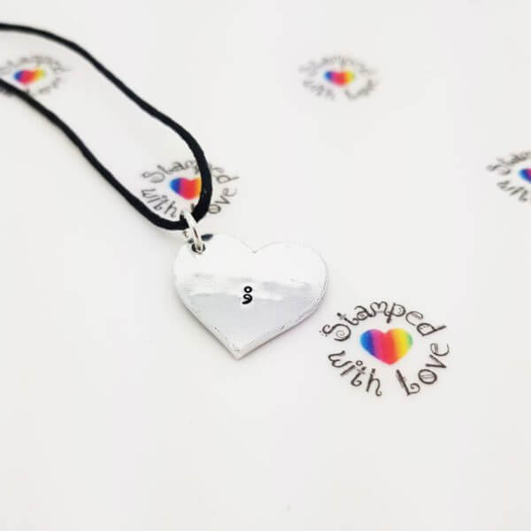 Stamped With Love - Semicolon Cord Necklace
