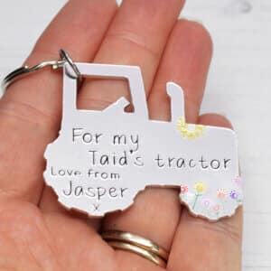 Stamped With Love - For my Taid's Tractor Keyring
