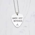 Back off Bitches Necklace