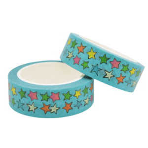 Stamped With Love & Doris and Fred Blue Star Washi Tape