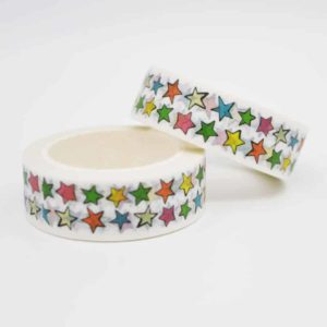 Stamped With Love & Doris and Fred White Star Washi Tape