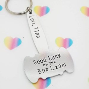 Stamped With Love - Bar Exam Keyring