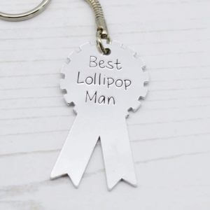 Stamped With Love - Best Lollipop Man Keyring