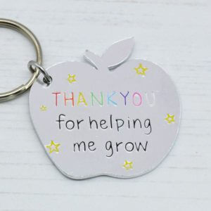Stamped With Love - Helping me Grow Apple Keyring