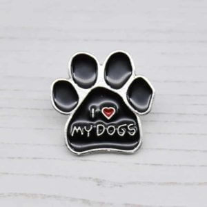 Stamped With Love - I love my Dogs Enamel Pin