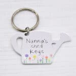 Nanna's Shed Keys Keyring