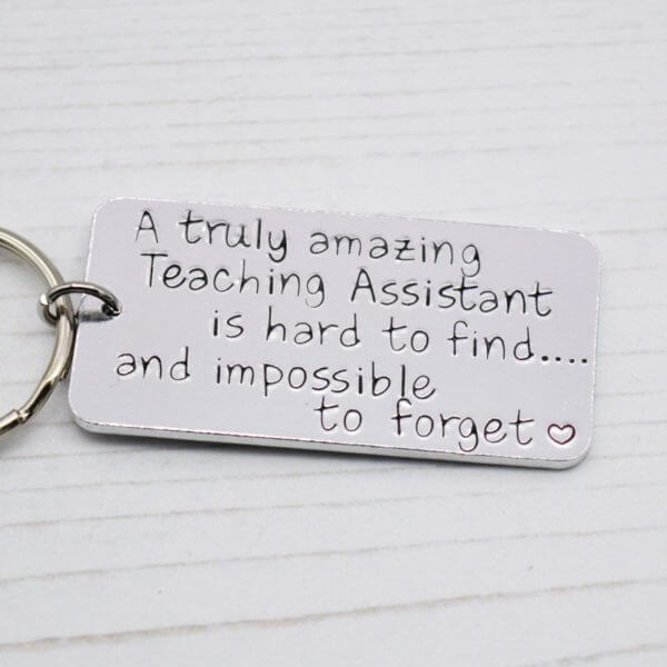Stamped With Love - Amazing Teaching Assistant Keyring