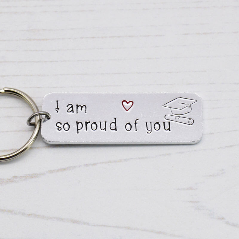 I am so Proud of You Keyring | Stamped With Love