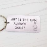 Why is the Rum always Gone? Keyring