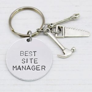 Stamped With Love - Best Site Manager Keyring