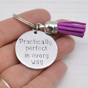 Stamped With Love - Mini Motivation - Practically Perfect Keyring