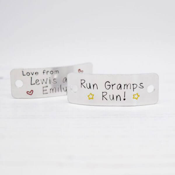 Stamped With Love - Run Gramps Run Trainer Tags