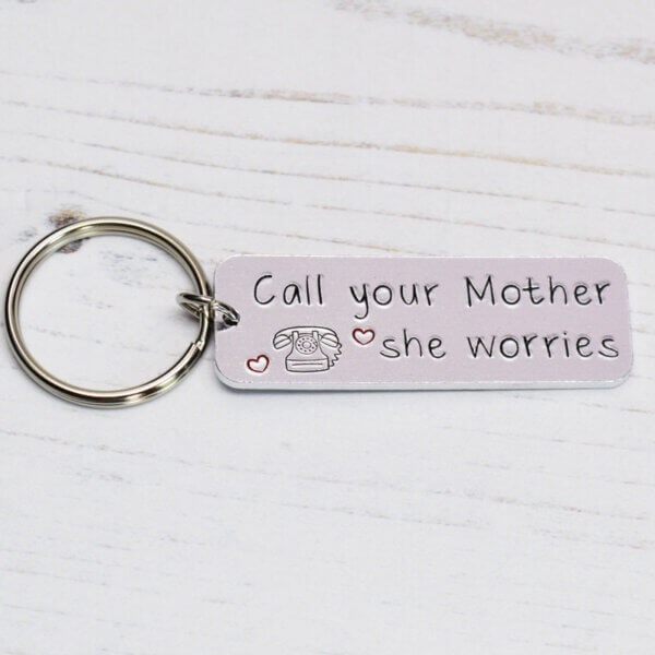 Stamped With Love - Call your Mother Keyring