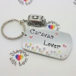 Caravan Lover Keyring