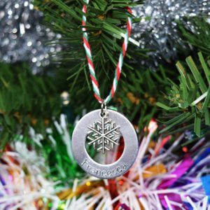 Stamped With Love - Personalised Snowflake Decoration