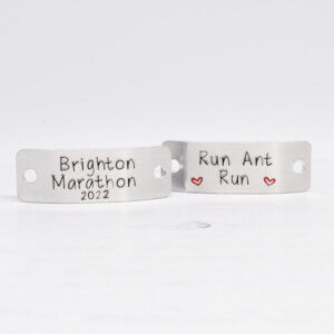 Stamped With Love - Brighton Marathon Trainer Tags