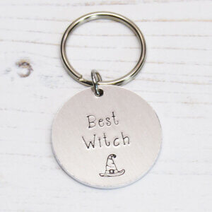 Stamped With Love - Best Witch Keyring