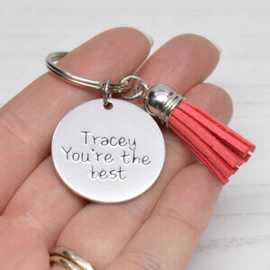 Stamped With Love - Mini Motivation - You're the Best Keyring