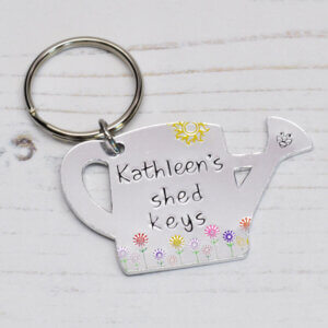 Stamped With Love - Personalised Shed Keys Keyring