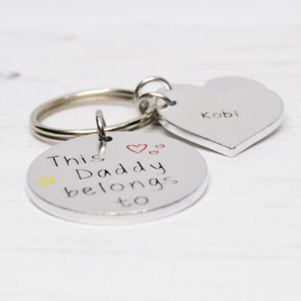Stamped With Love - This Daddy belongs to Keyring