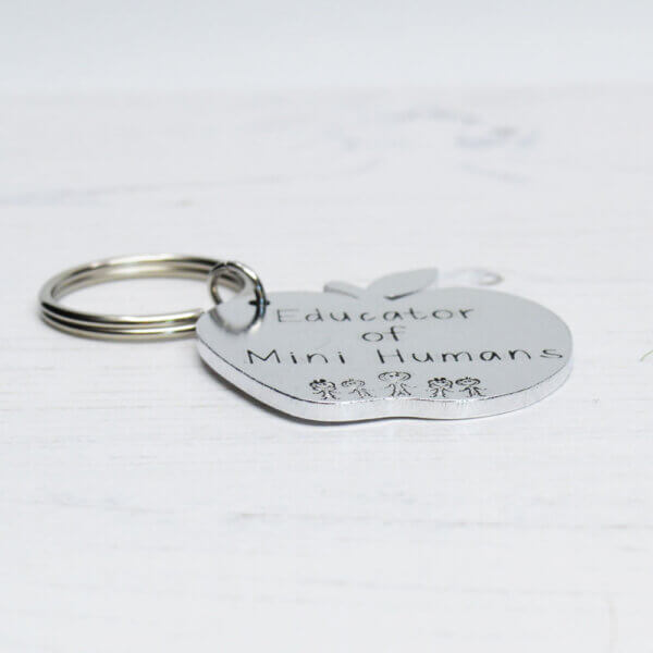 Stamped With Love - Educator of Mini Humans Keyring