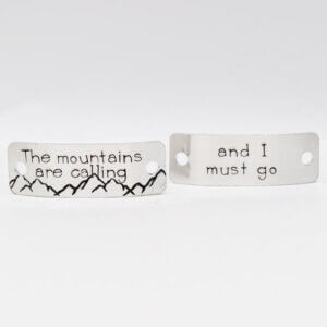 Stamped With Love - Mountains are calling Trainer Tags