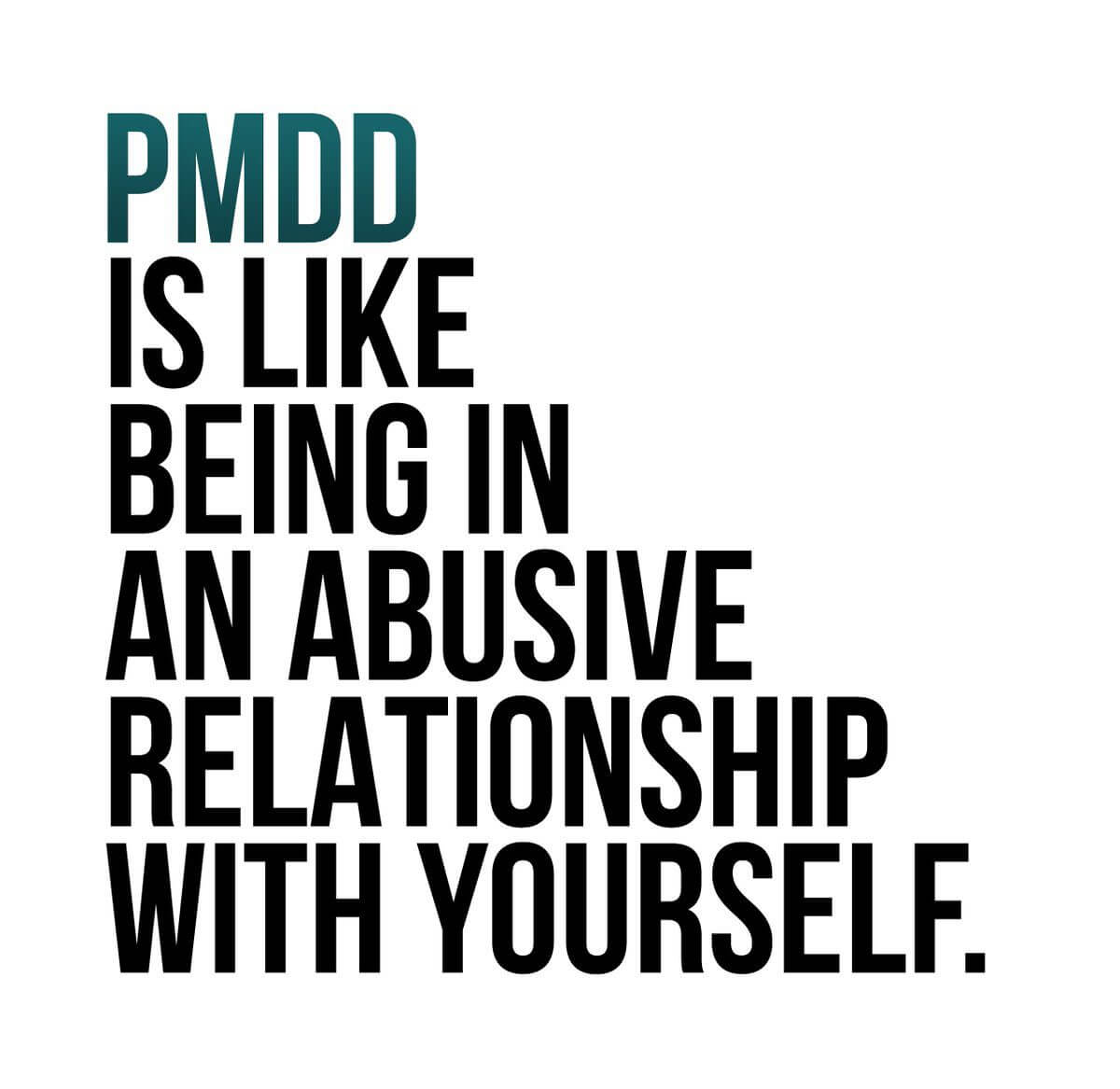 Running a business with PMDD